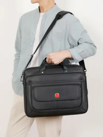 Waterproof Laptop Crossbody Bag, Large Capacity, Lightweight - 6