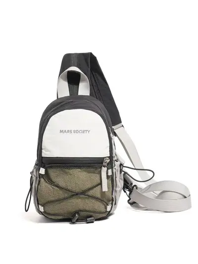 Outdoor Color-Block Backpack for Hiking and Camping - 11