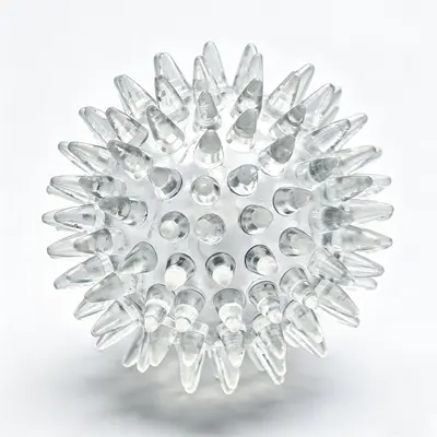TPR Squeaky Dog Ball, Floating and Durable Chew Toy - 7