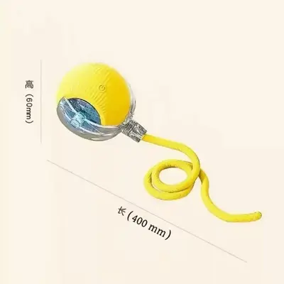 Automatic Smart Obstacle-Avoiding Cat Teaser Ball - 8
