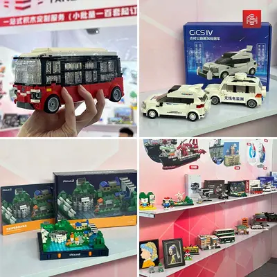 Custom Building Block Sets and Fridge Magnets - 5