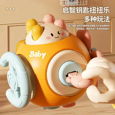 0-3 Years Finger Busy Ball and Hexahedron Grasping Ball Educational Toy
