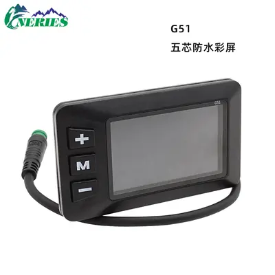 G51 Electric Bicycle Waterproof Smart LCD Speed Display - 4