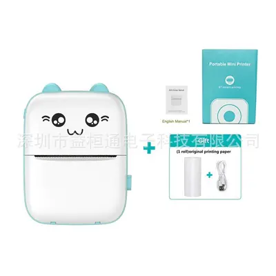 C9 Sınır Ötesi Taşınabilir Kablosuz Termal Fotoğraf Yazıcısı Cep Öğrenci Bluetooth Mini Hata Etiket Yazıcısı - 8