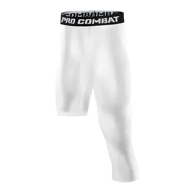 Basketball-Fitness-Trainingsleggings, hochelastisch, schnelltrocknend, Dreiviertelhose