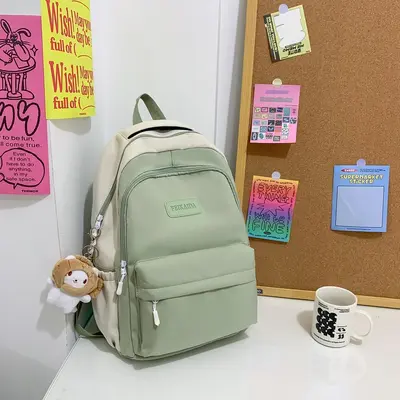 Large-Capacity School Backpack for Students, Japanese Korean Style - 7