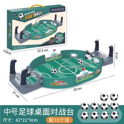 跨境亚马逊桌上足球桌游双人对战台儿童男桌面足球机游戏玩具代发 - 11