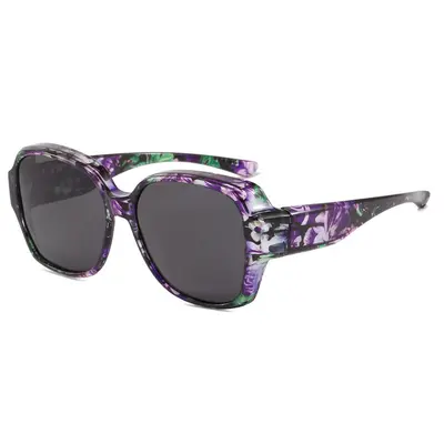 HD Polarized Clip-On Sunglasses for Myopia, Large Frame - 13