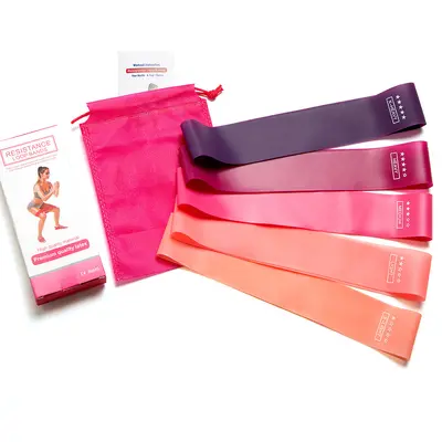 Silicone Resistance Band for Glute Training, Yoga and Fitness - 7