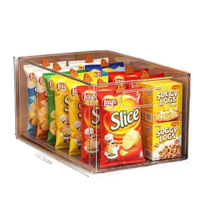 Transparent acrylic storage box, rectangular, large - 6