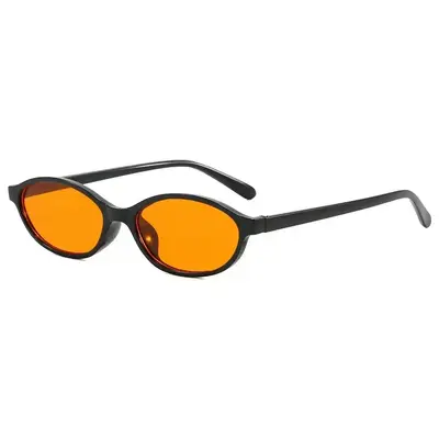 1369 Small Oval Frame Retro Sunglasses for Women - 8