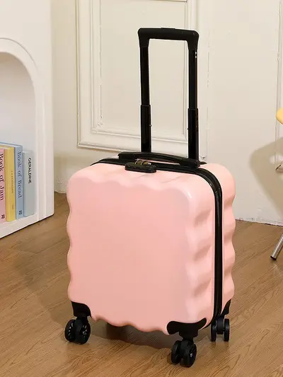 Children's suitcase 18 inch silent wheel portable box cartoon mini stylish internet celebrity cabin size luggage wholesale