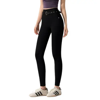 Women's Seamless Adjustable Hip-Lifting Yoga Running Leggings - 5