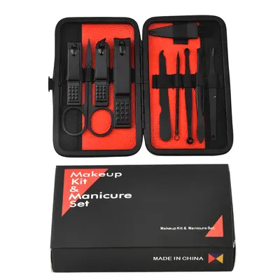 Nagelpflegeset, 10-teilig, tragbar - 6