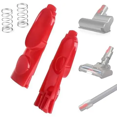 Dyson Süpürge Düğmesi, Kırmızı, Yaylı