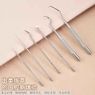 304 stainless steel dental cleaning kit, portable