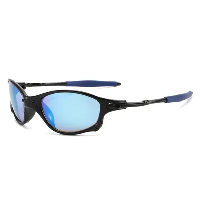 Metal Oval Cycling Sunglasses, Windproof, UV Protection - 13