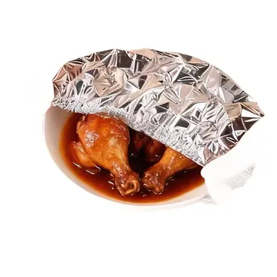 铝箔保鲜膜套家用加厚保温罩食品级饭菜防尘罩厨房锡纸铝箔保鲜套 - 6