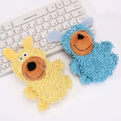Squeaky Plush Dog Toy, Durable and Chew-Resistant - 8