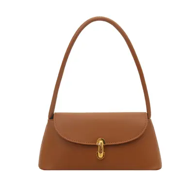 Retro Damen-Achseltasche mit Struktur, kleines quadratisches Modell - 10