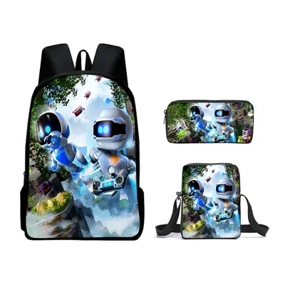AstroBot Rucksack-Set aus drei Teilen mit Federmäppchen - 7