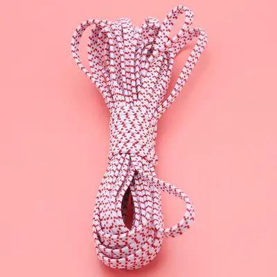 Verdicktes doppellagiges, hochelastisches Latex-Flachgummiband - 11
