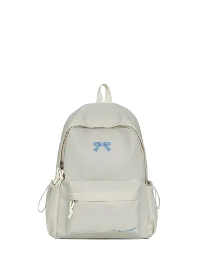 Women's Large Capacity Backpack with Bow, School and Travel - 8