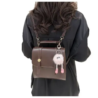 British Retro Women's Backpack, Multifunctional for Students and Travel - 5