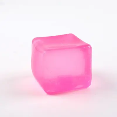 5.5cm Ice Cube Squeeze Toy, Maltose Stress Relief Block, Slow Rebound - 7
