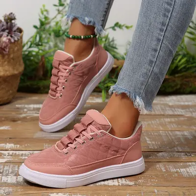 Sommer-Damen-Freizeitsneaker 2026, vielseitig weiß, Großgrößen - 7