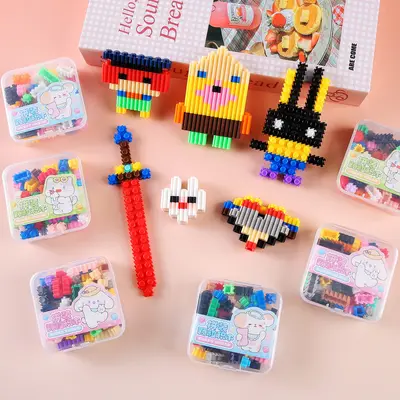 Children's Cartoon Building Blocks Compatible with LEGO - 3