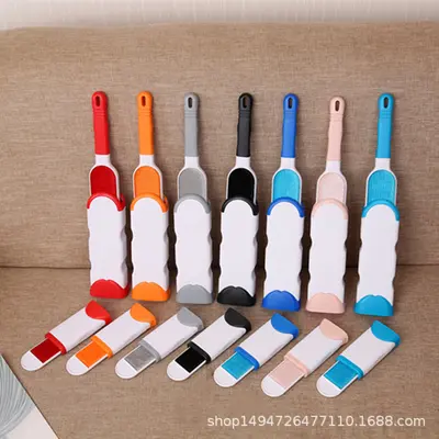 Electrostatic double-sided brush set three-piece