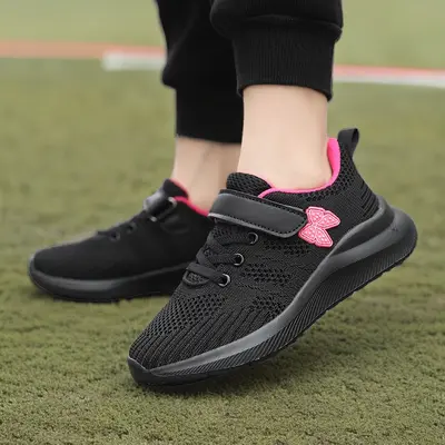 Kinder-Strick-Sportschuhe, leicht und atmungsaktiv