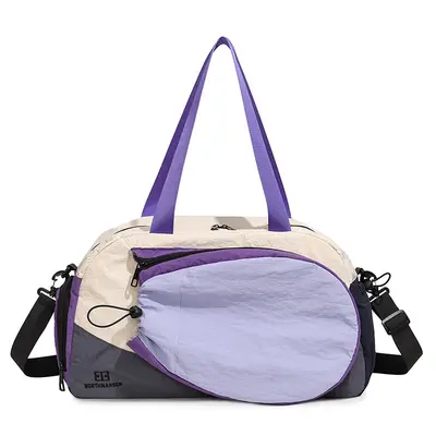Crossbody-Sporttasche, Zylinder, einschultrig, wasserdicht - 8