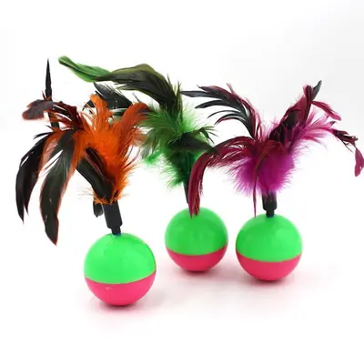 Roly-Poly Simulated Plush Mouse Cat Toy - 7