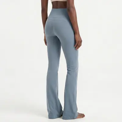 Women's Super High-Waist Flared Yoga Pants, Butt-Lifting, Breathable, 30" - 7