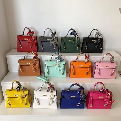 Mini Kelly Bag Women's Handbag, Large Capacity Elegant Design - 3