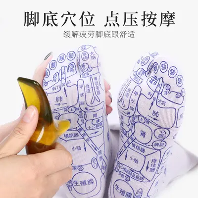 Sandal Ağacı Üçgen Kuş Ayak Taban Acupoint Gua Sha Kas Serbest Bırakma Çubuğu Ayak Taban Meridyen Temizleme Mucizesi Ayak Taban Masaj Cihazı Meridyen Fırçası