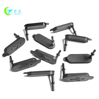 USB Typ-C 20x7 Silikon Staubkappe Ladeanschluss wasserdicht Kunststoff
