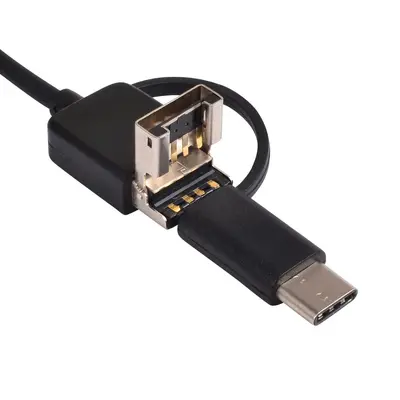 3-in-1 HD endoskop, 1m, USB-C, Android, su geçirmez - 4