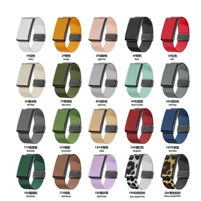 Nylon Magnetic Woven Elastic Strap for Amazfit Helio Strap