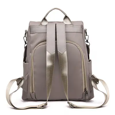 Women's Backpack, Nylon Oxford Fabric, Water-Repellent, Large Capacity for Travel - 4