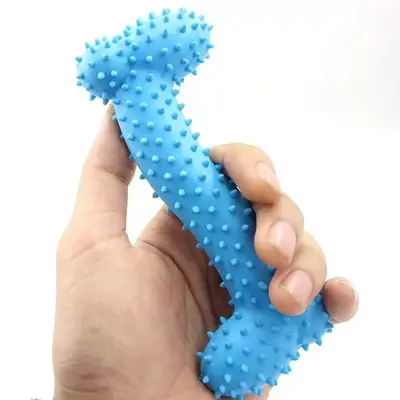 TPR Bone Dog Toy, Durable Chew Toy for Teeth Cleaning