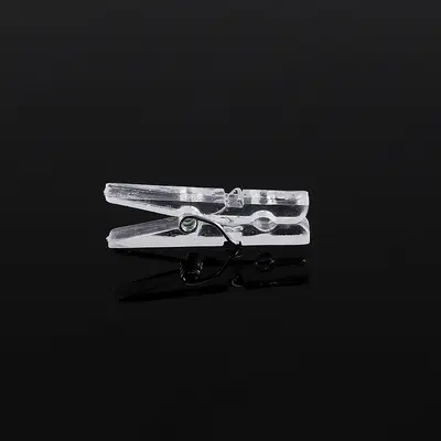 Plastic and Acrylic Clips, Mini Photo and Christmas Light Clips - 10