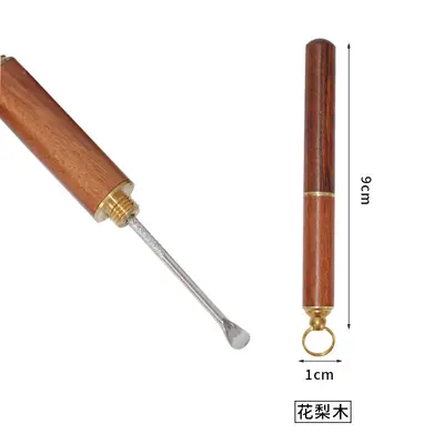 Portable Solid Rosewood Ear Cleaning Stick - 6