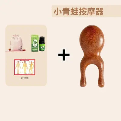 Little Frog Sandalwood Face and Eye Massage Comb - 7
