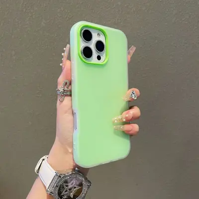 Apple iPhone 16 Pro Max 15 11 12 jöle kılıf, 2'si 1 arada