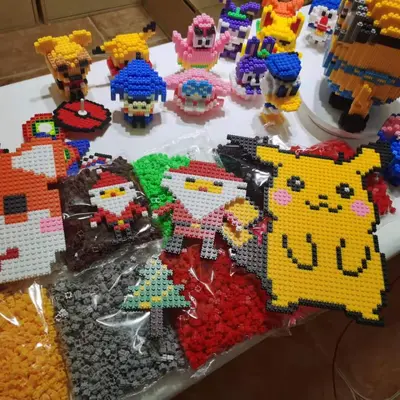 Lego Uyumlu 8 mm Küçük Yapı Blokları, Dağınık Paket, Eğitici Çocuk Oyuncağı - 4