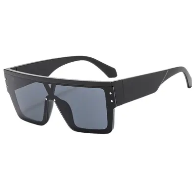 Large Frame UV-Protection Sunglasses, European-American Style - 6