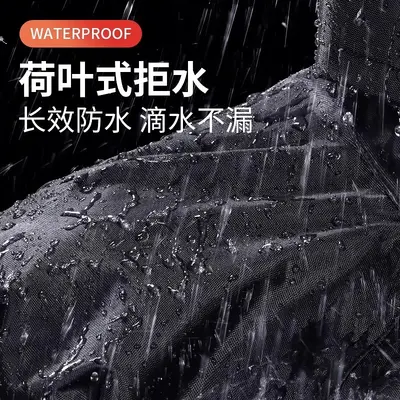Raincoat and rain pants set for men and women - 4